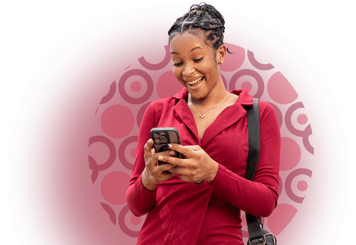 Smiling woman